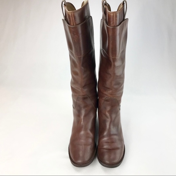 Frye Paige Leather Tall Riding Boots #77534 - Picture 2 of 10